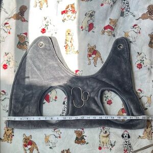 Gray Pet Hammock for nail trims with Metal Hook L